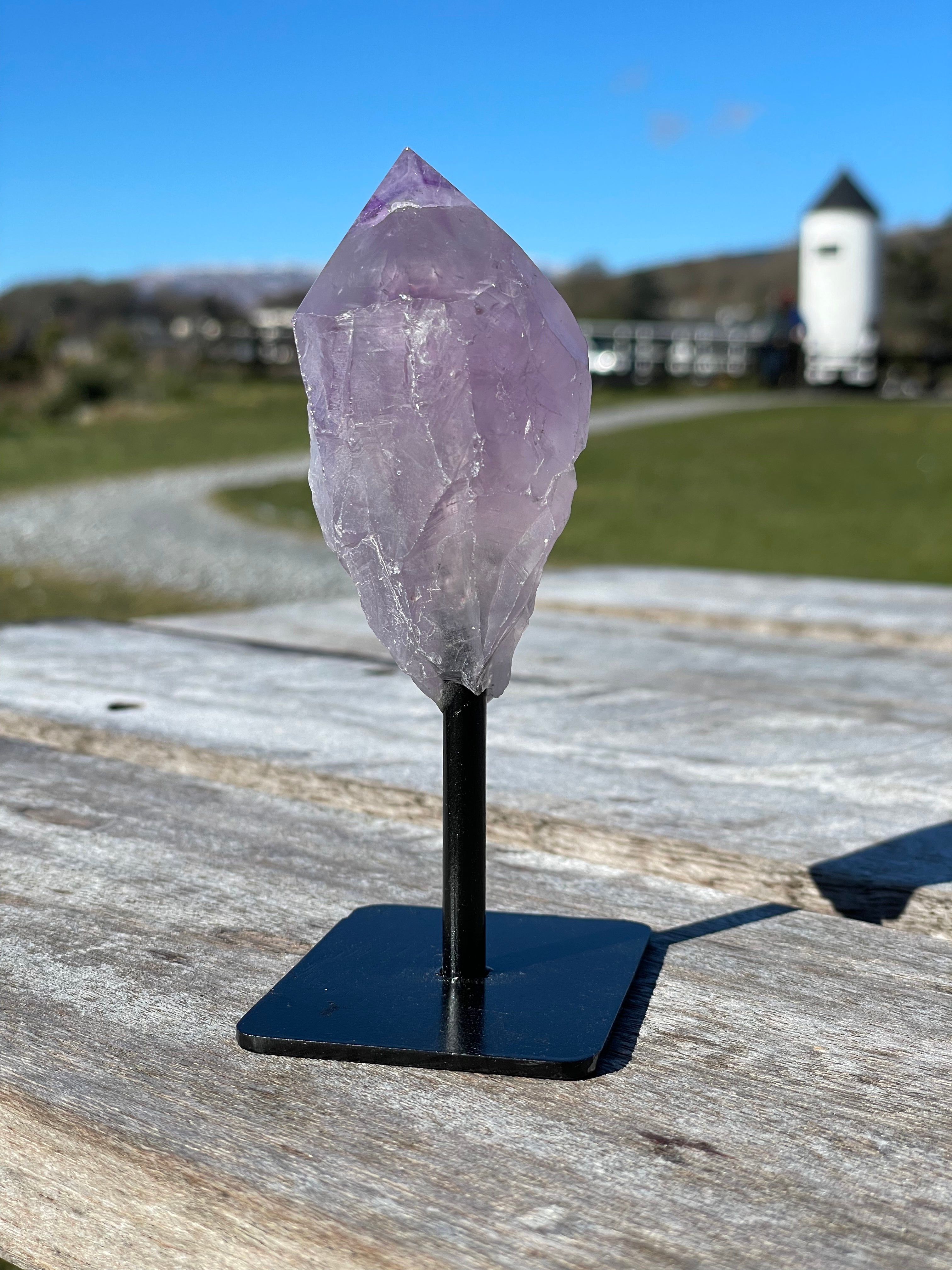 Amethyst Crystal on stand